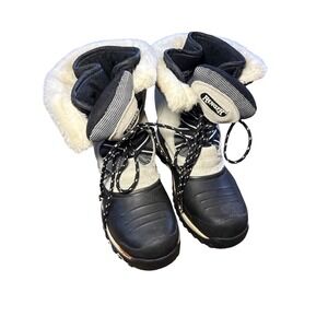 Ranger Womens Gray Black Thermolite Insulated Winter Snow Boots Size 8